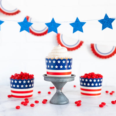 Stars and Stripes Food Cups