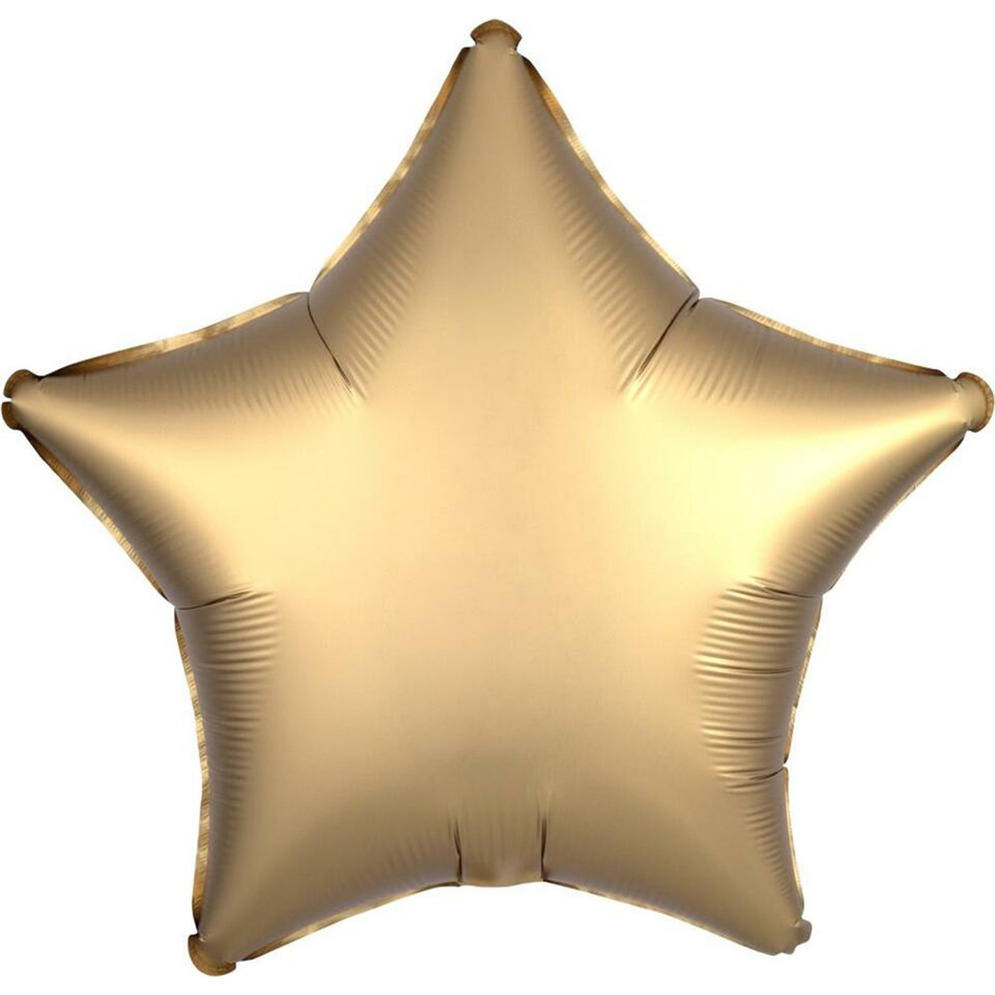 Satin Gold Star Balloon