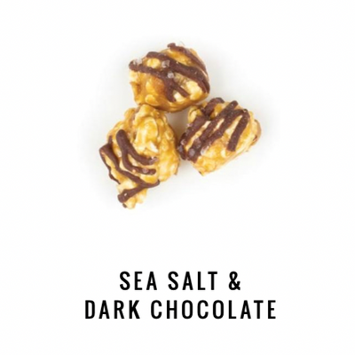 Sea Salt & Dark Chocolate Handcrafted Popcorn