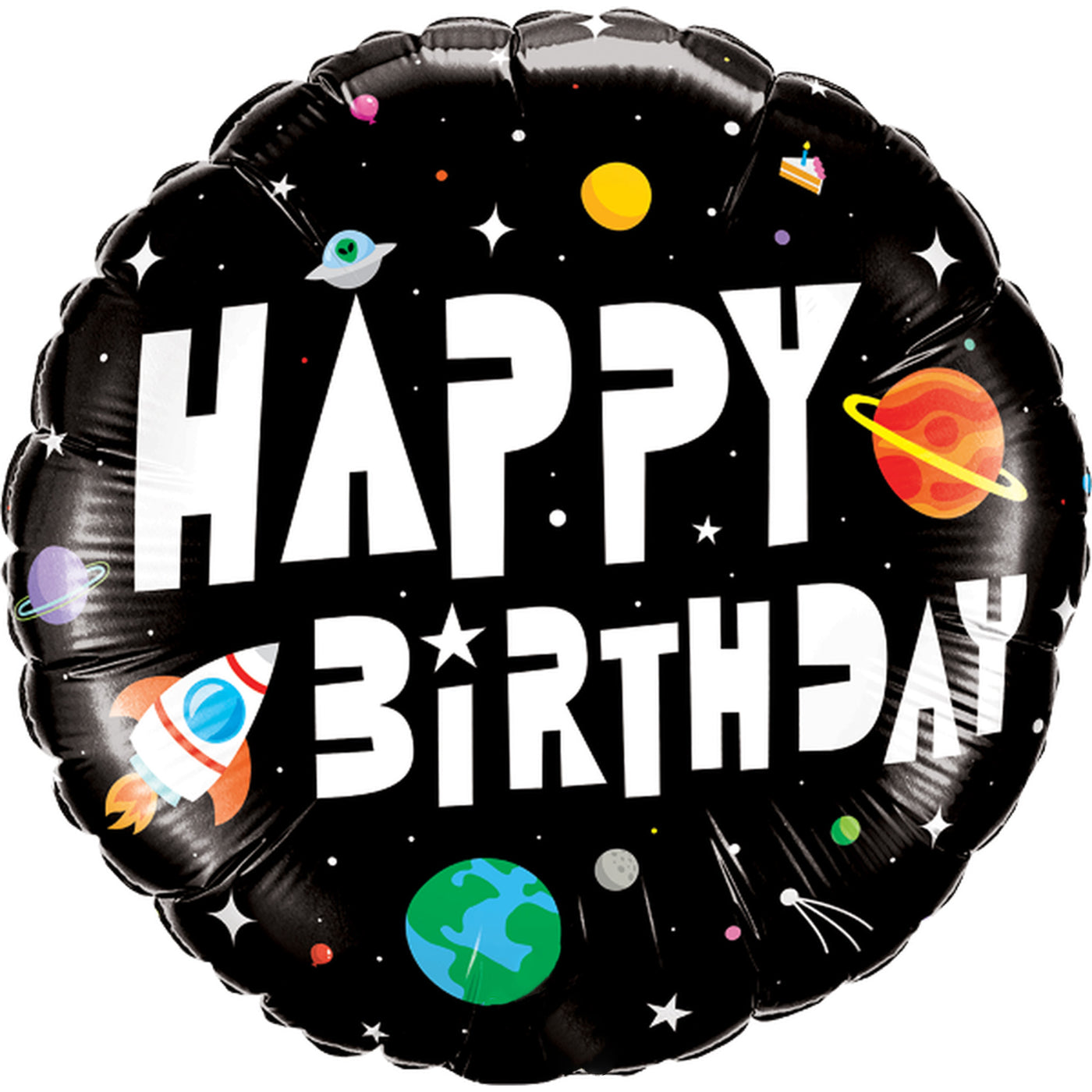 Space Birthday Balloon