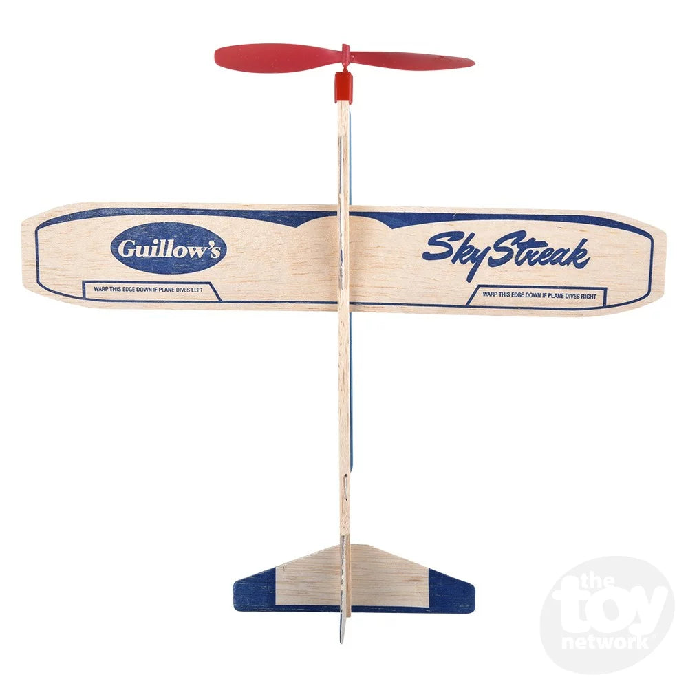 Balsa Wood Sky Streak Glider