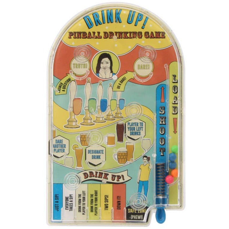 Drink Up! Eureka Pinball Drinking Game