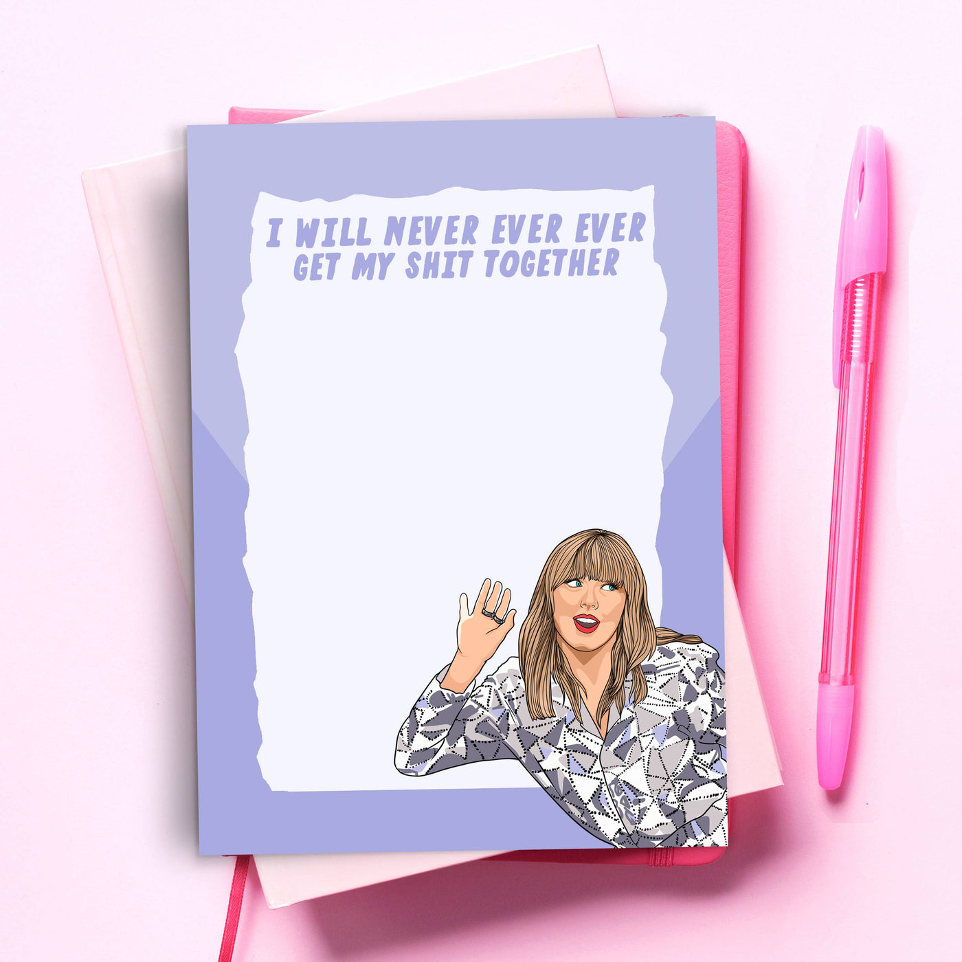 TS Never Ever Funny Notepad