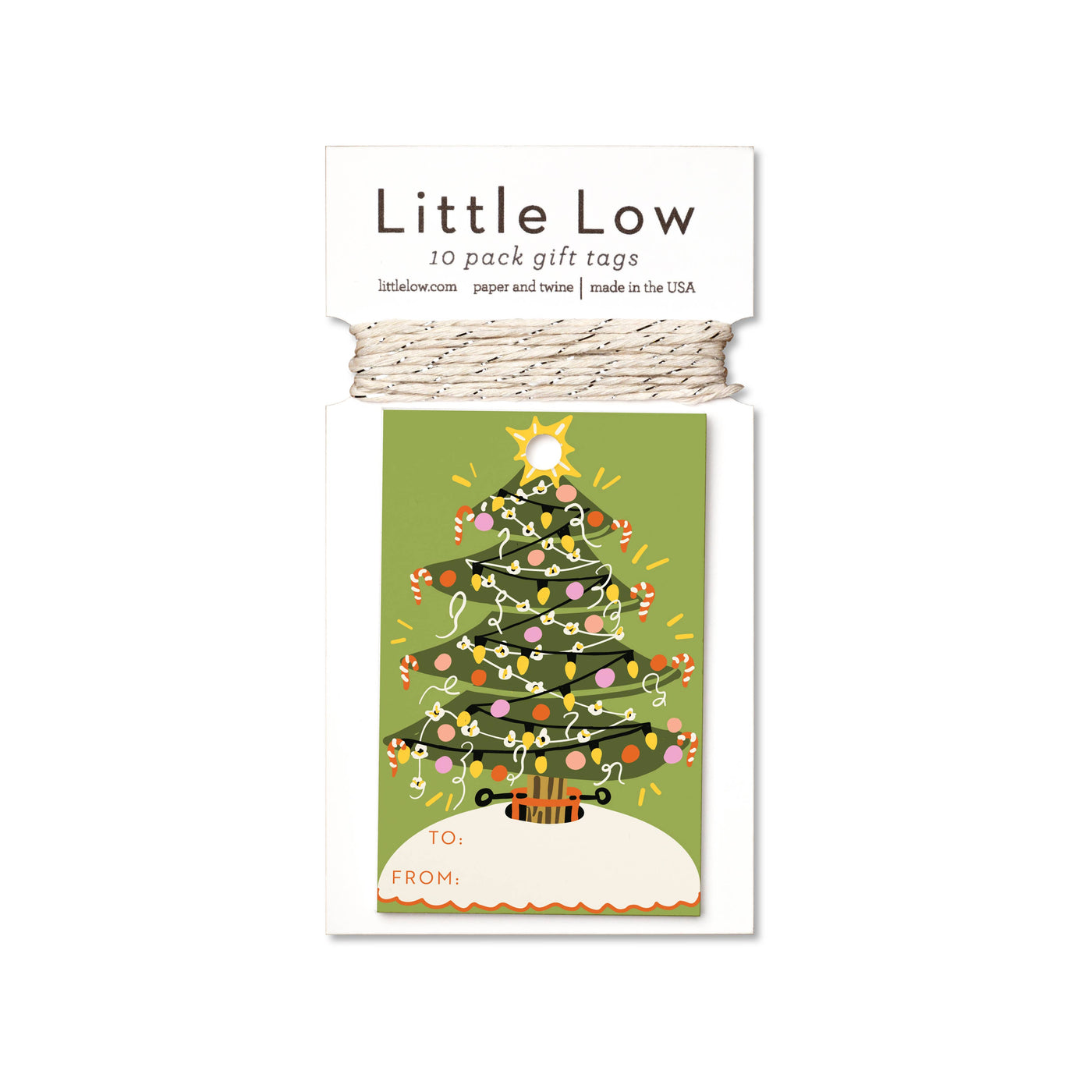 Tannenbaum Holiday Gift Tags
