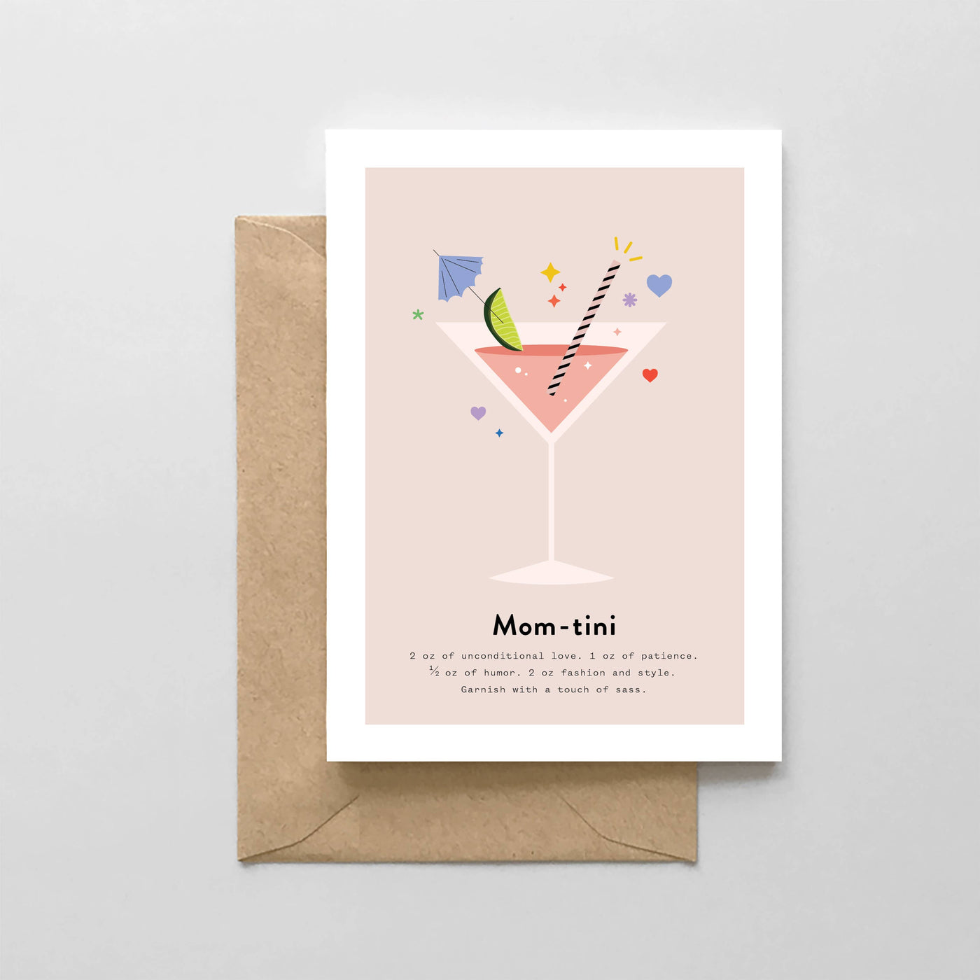 Mom-tini - Mother's Day Card