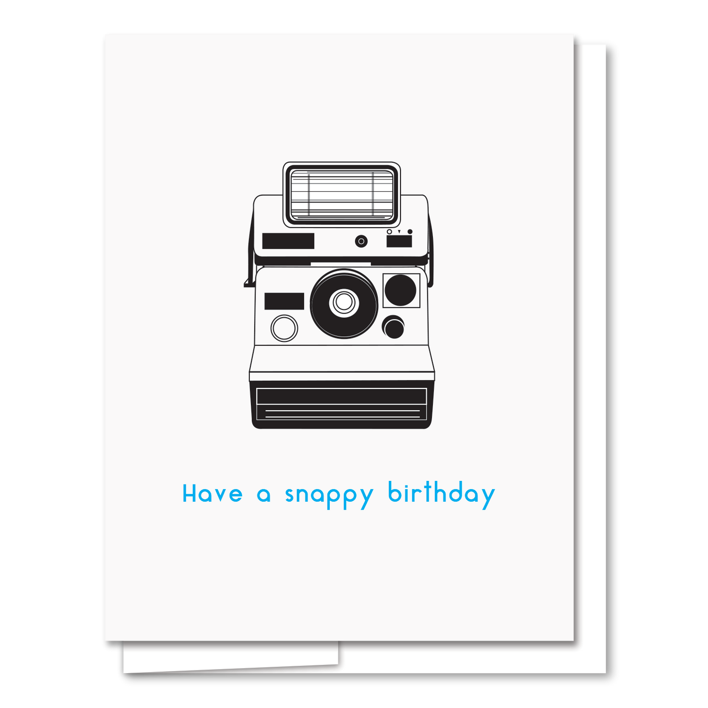 Camera Birthday - Illustrated Birthday Card