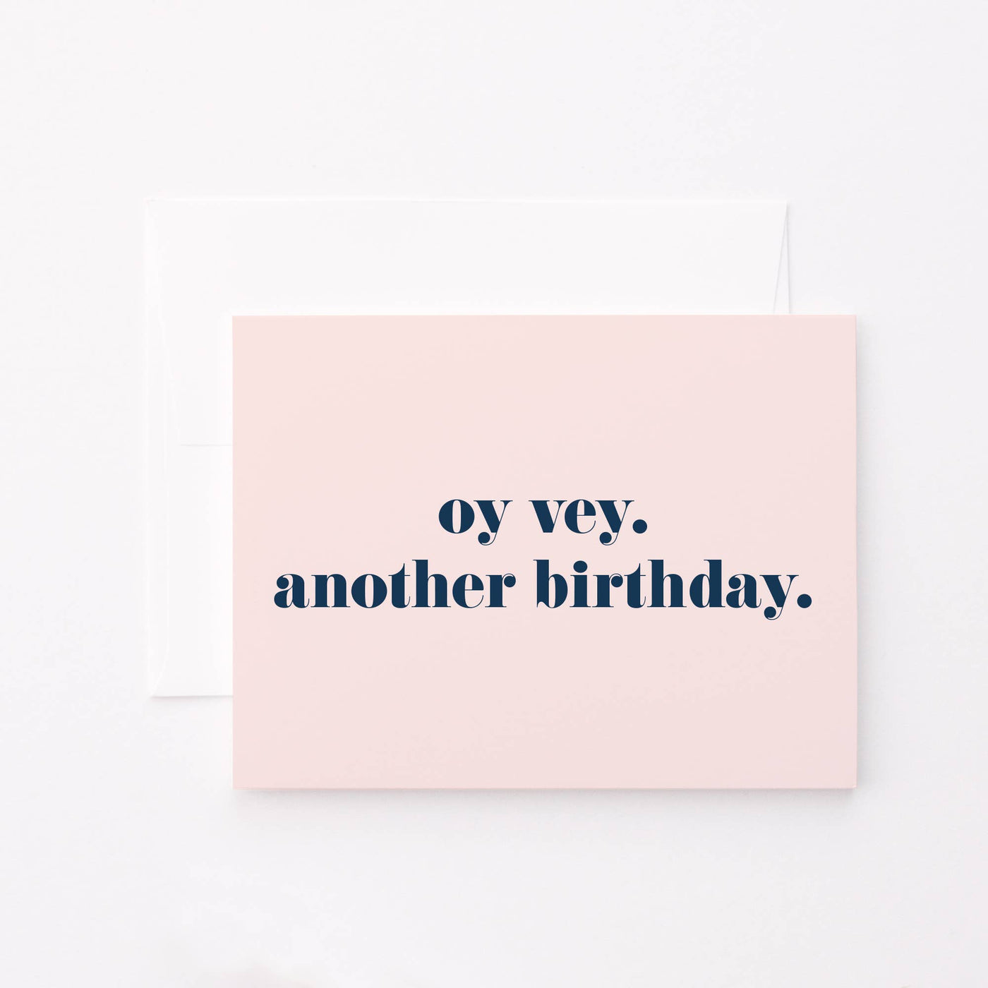Classic Oy vey Birthday Card