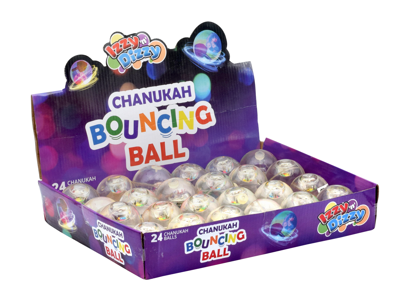 Light-Up Dreidel Bouncing Ball