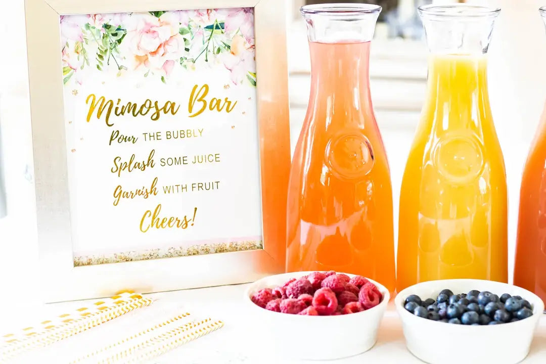 97ct Mimosa Bar Decor Kit : Target