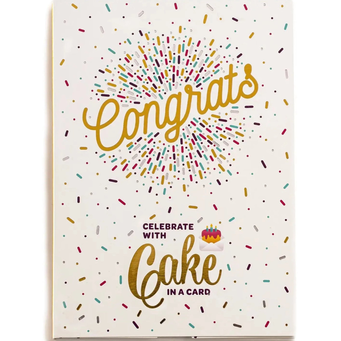 Congrats Cake Card
