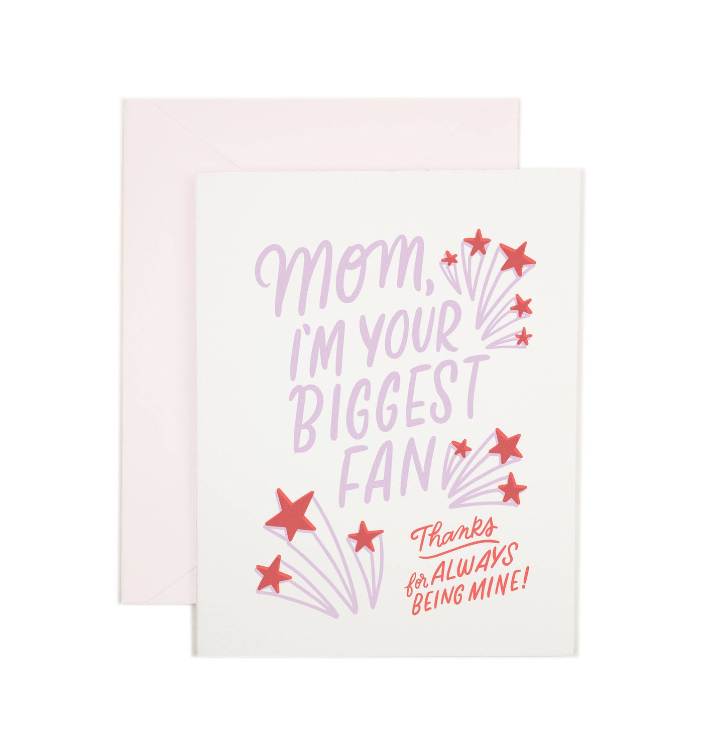 Big Fan Mom Card