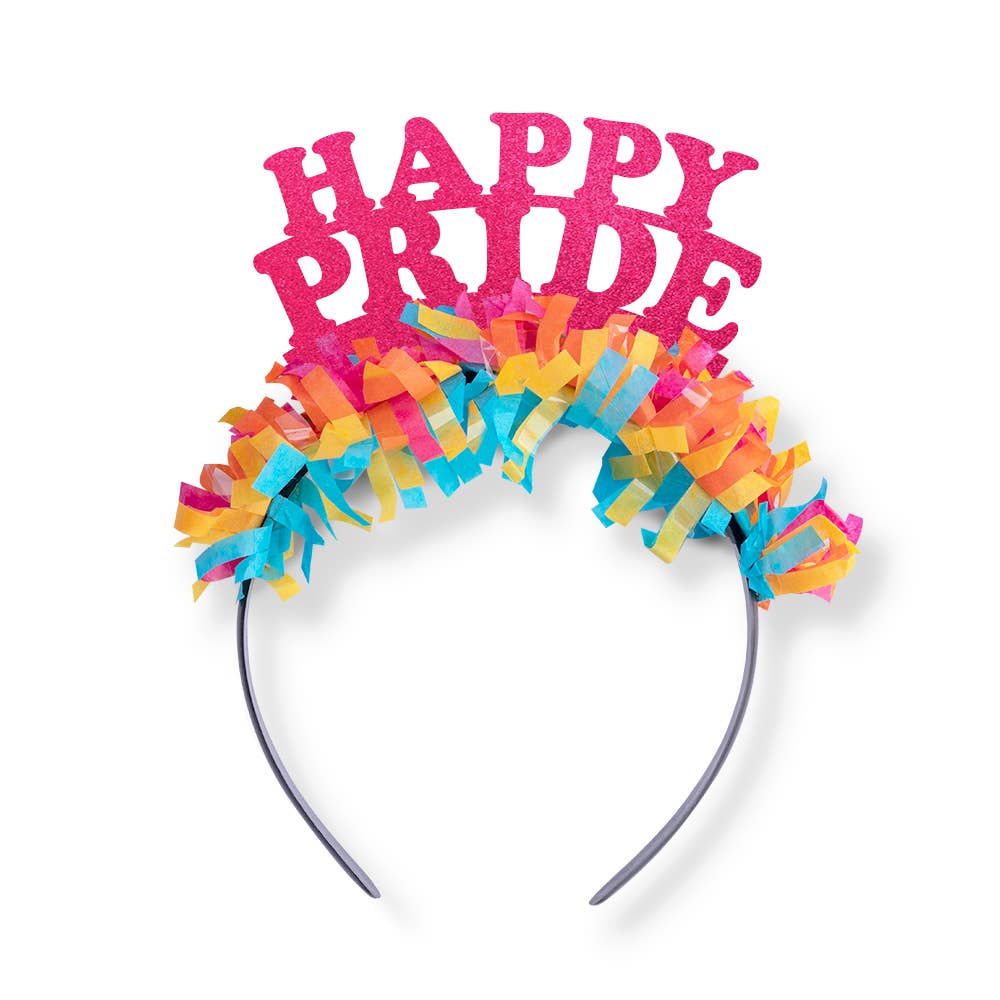 Happy Pride Pink LGBTQ Party Headband