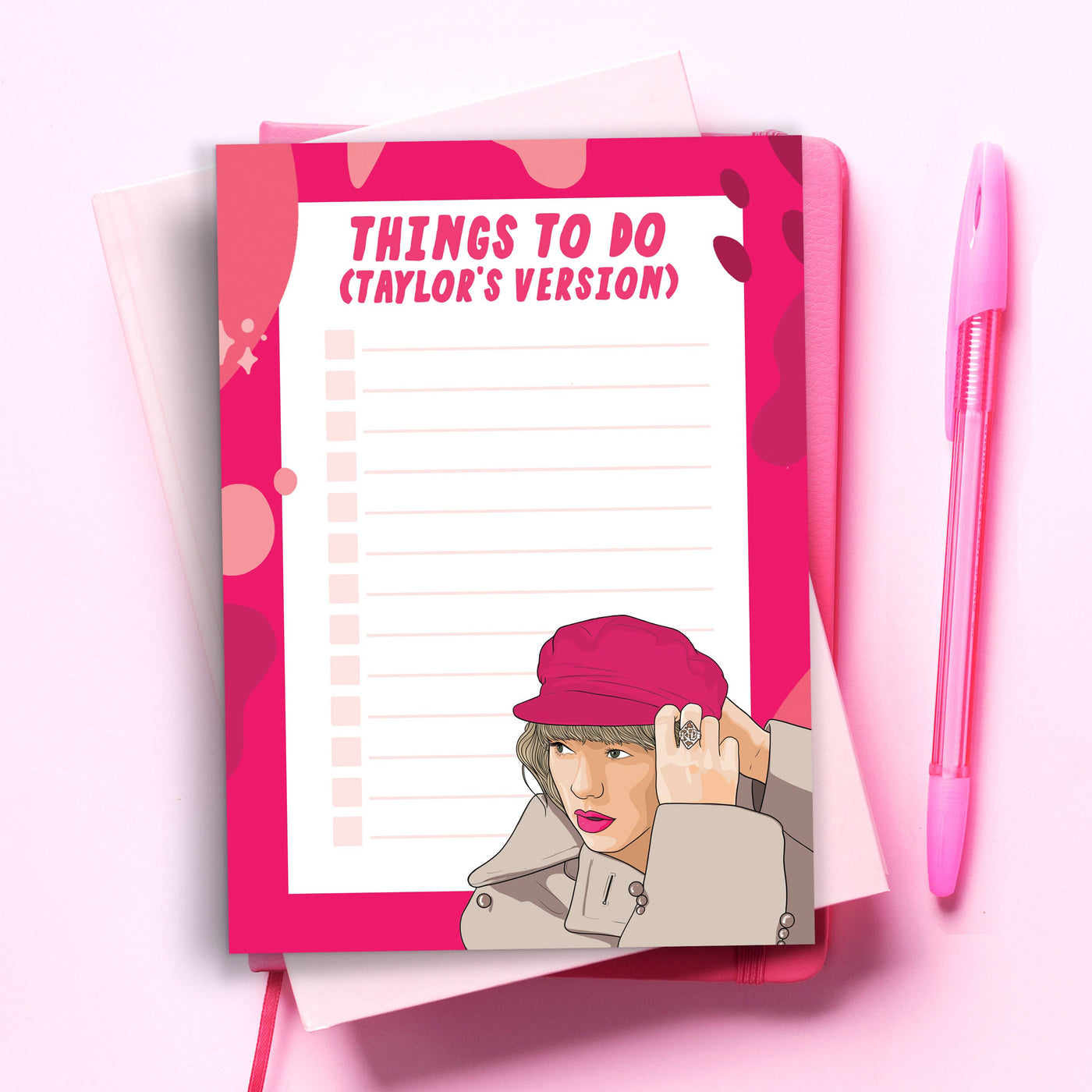 TS Funny To Do List Notepad (Taylor's Version)