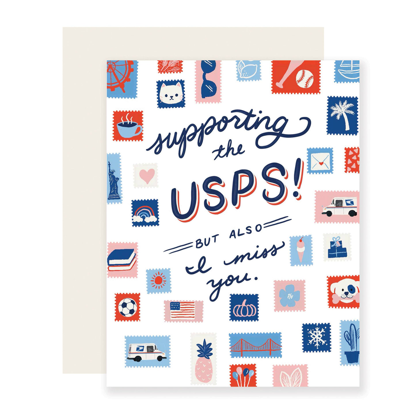 Support the USPS Greeting Card