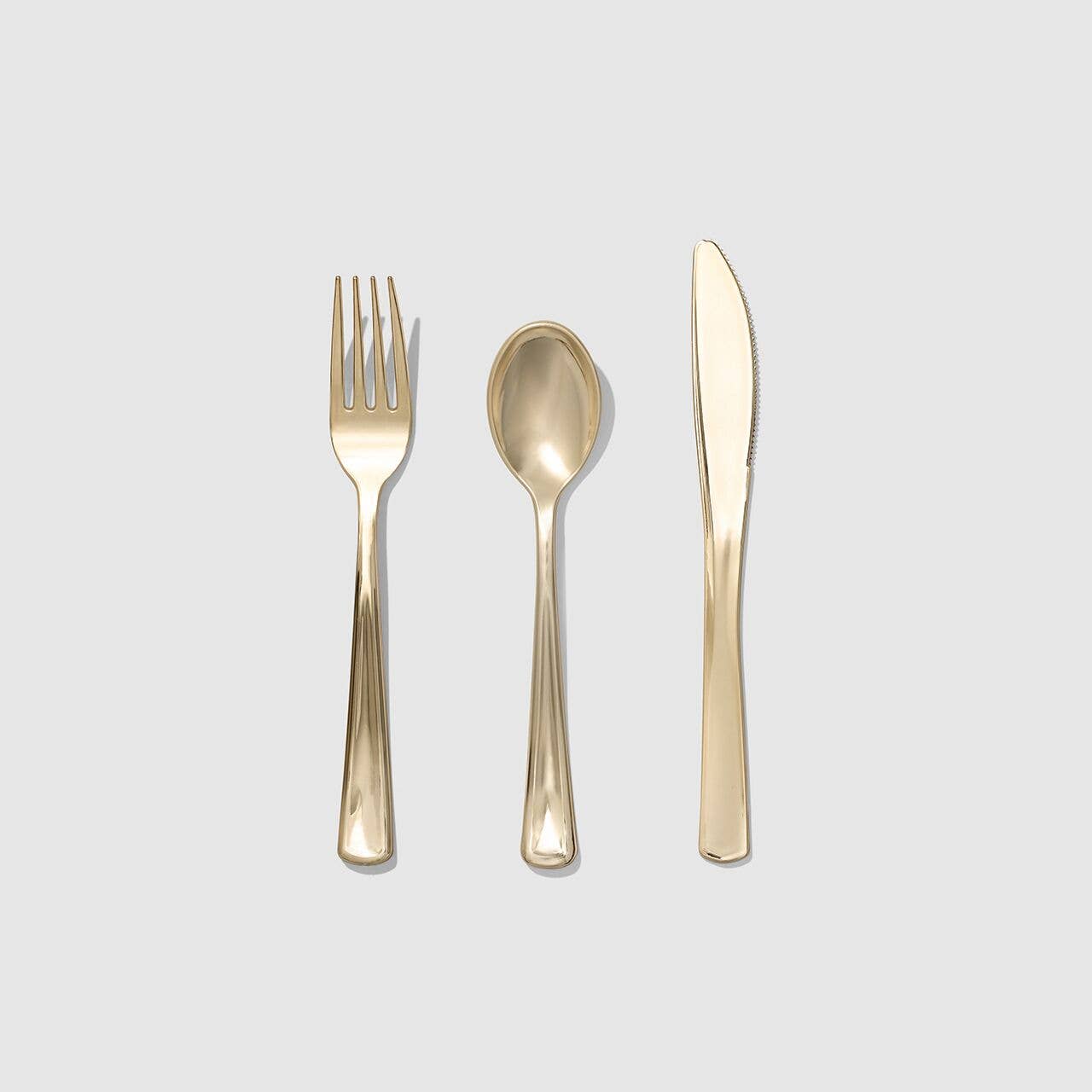 Metallic Gold Cutlery