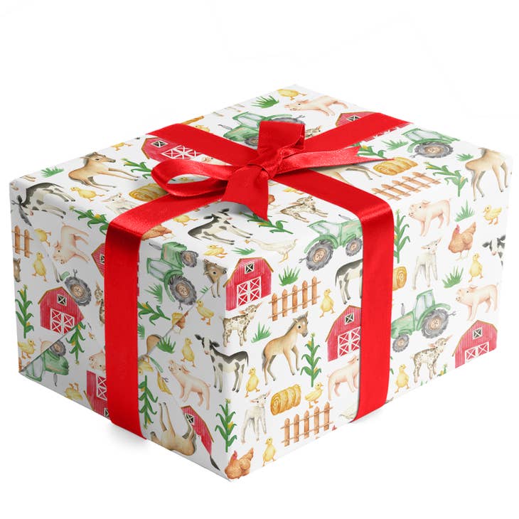 On the Farm Gift Wrap Roll
