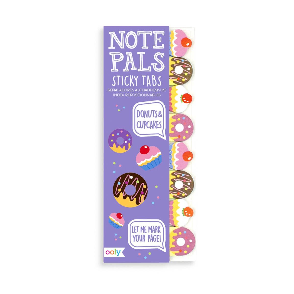 Note Pals Sticky Tabs: Donuts & Cupcakes