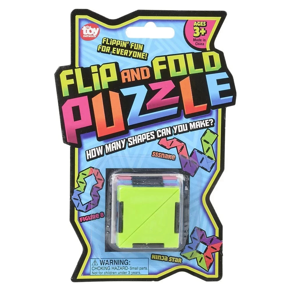 Flip and Fold Puzzle