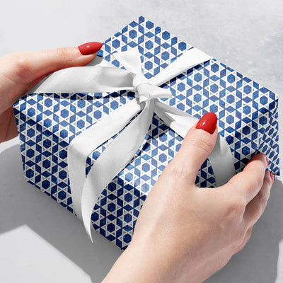 Star of David Gift Wrap Roll