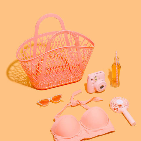 Bubblegum Pink Betty Basket
