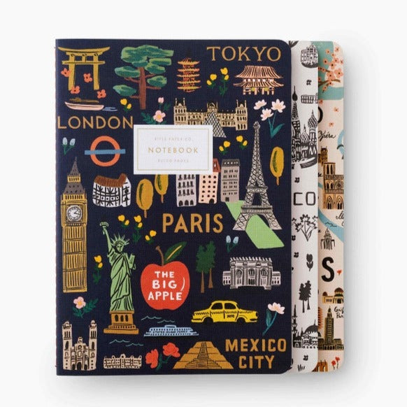 Bon Voyage Notebook Set