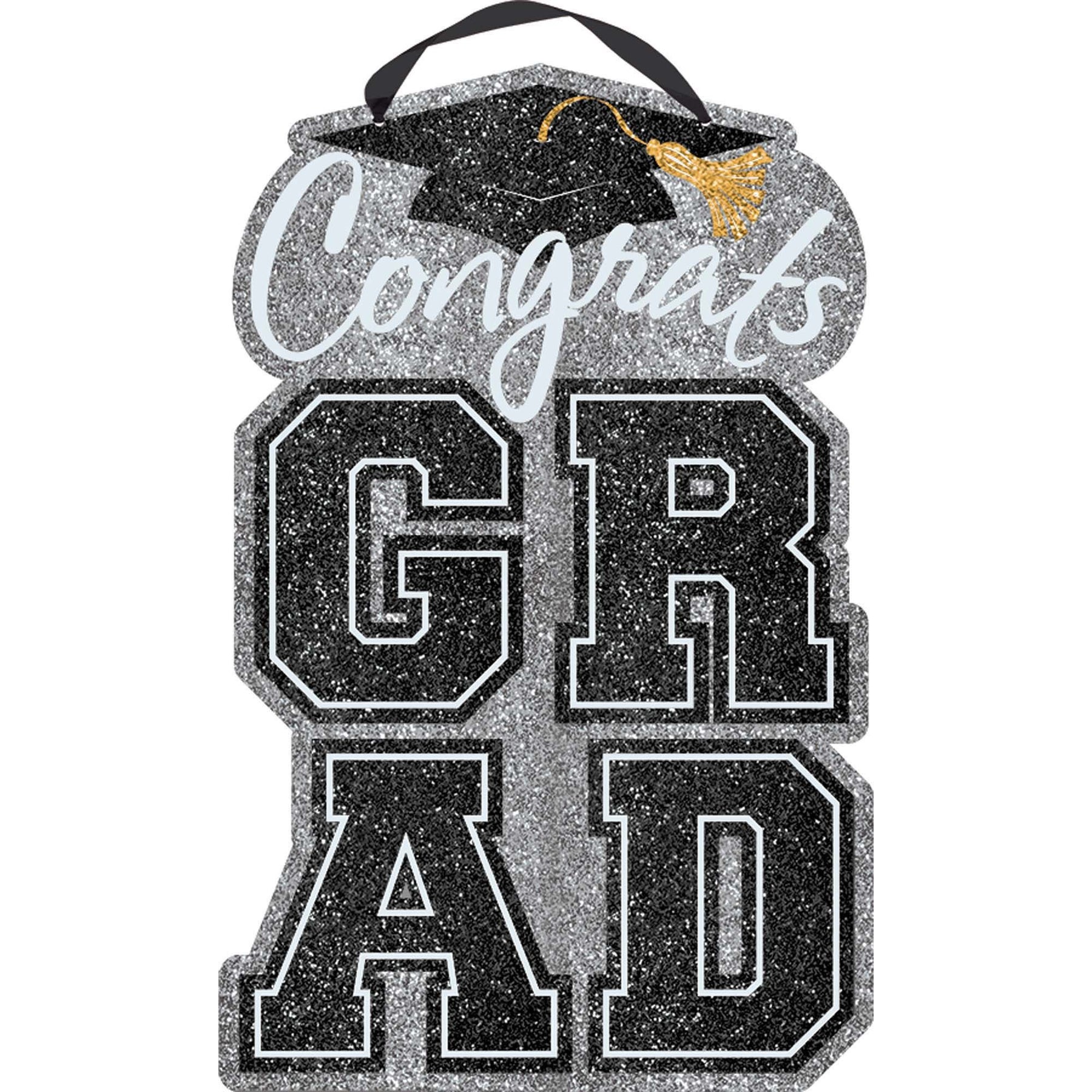 Hanging Graduation Sign – Pink Flamingo Party Co.
