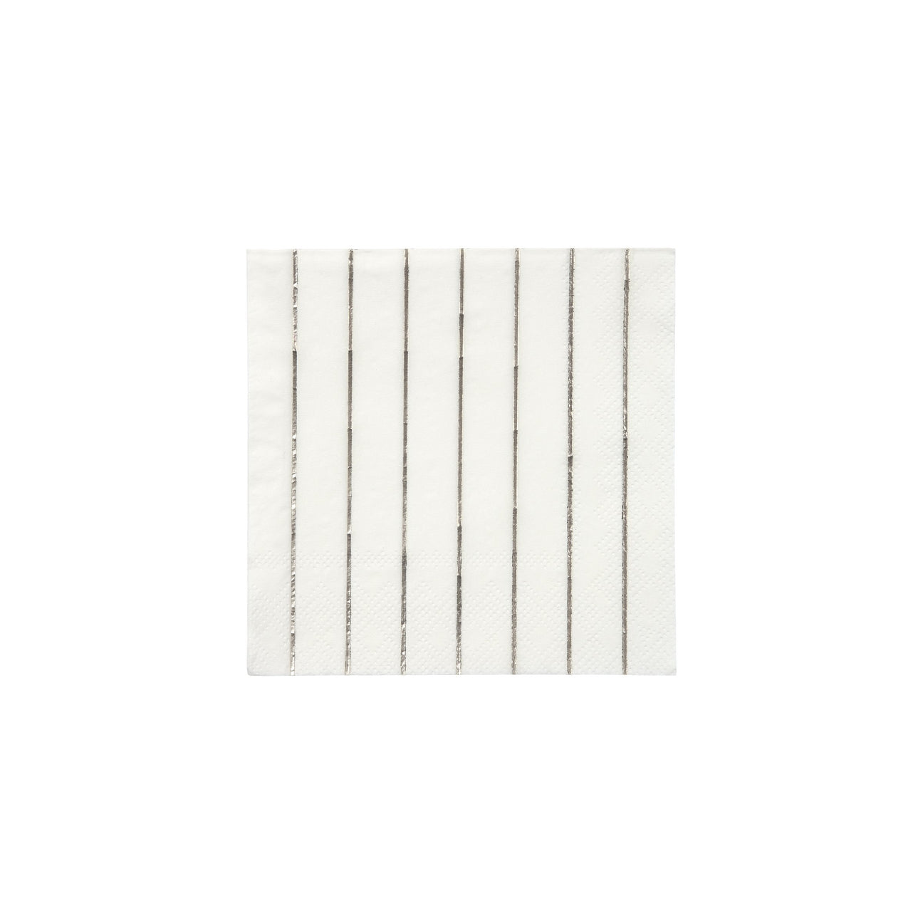 Silver Stripe Small Napkins