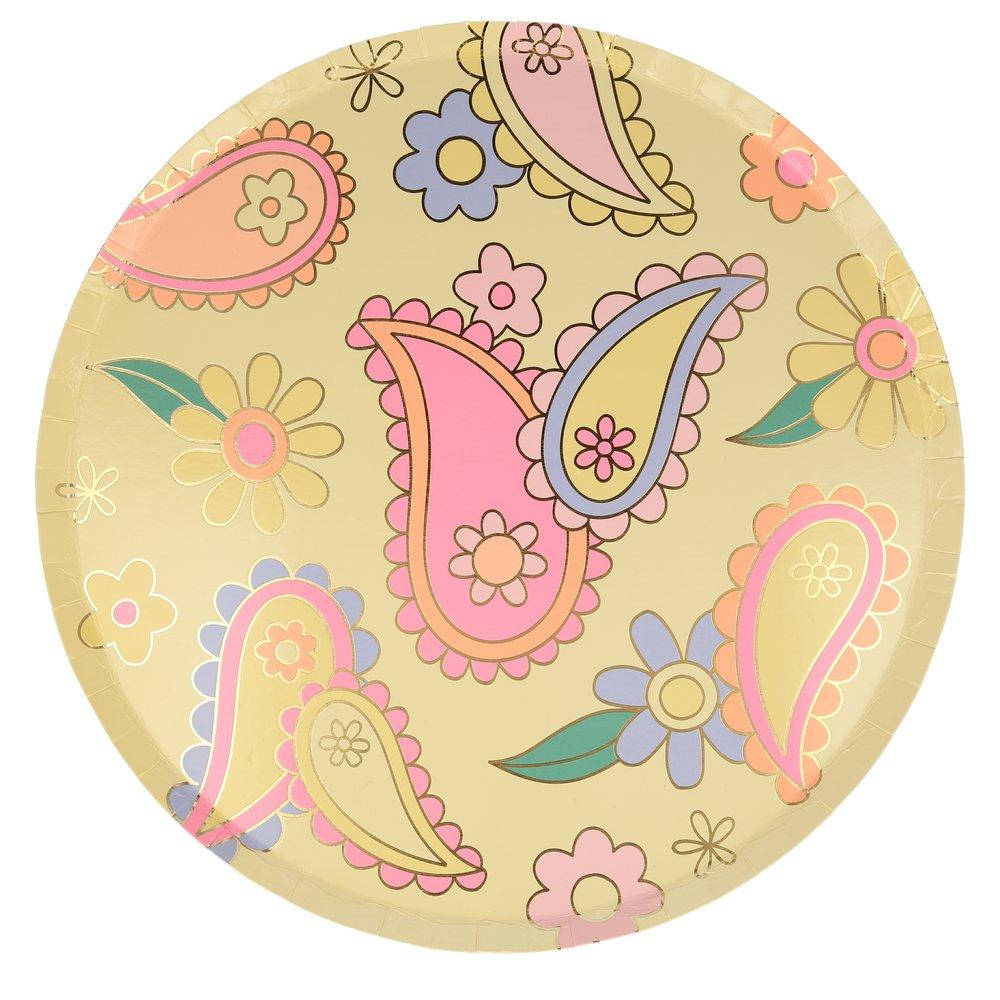 Psychedelic 60s Dinner Plates