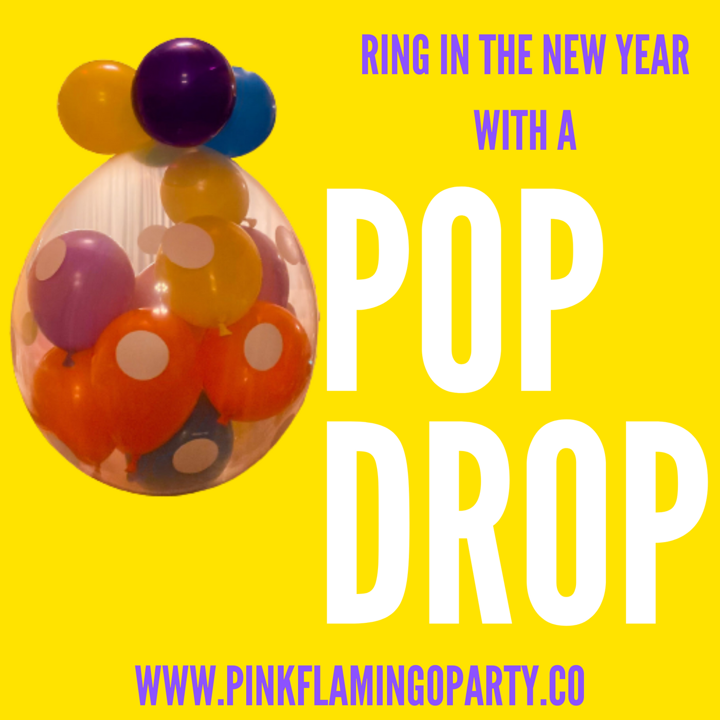 Colorful Pop Drop
