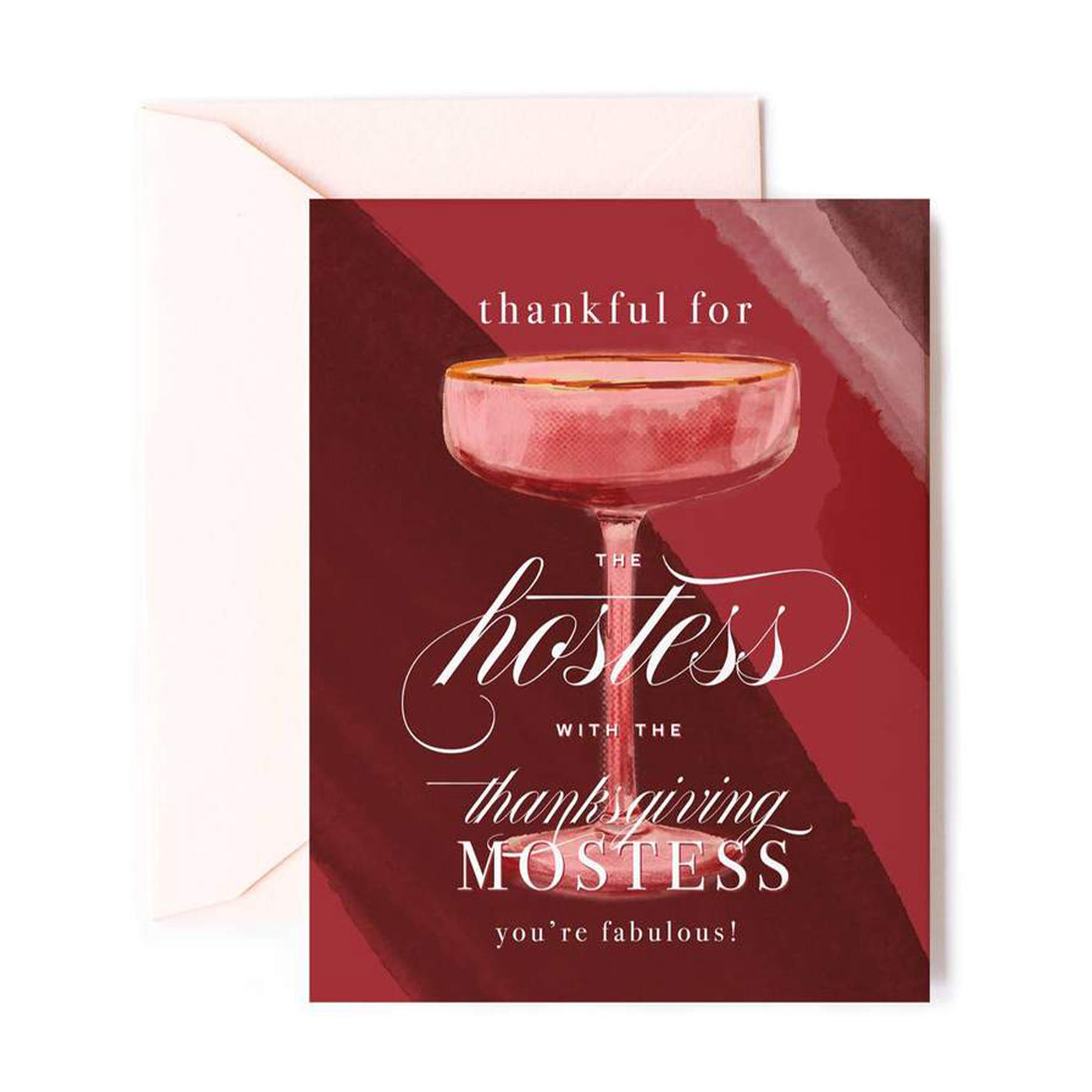 Thanksgiving Hostess with the Mostess Greeting Card