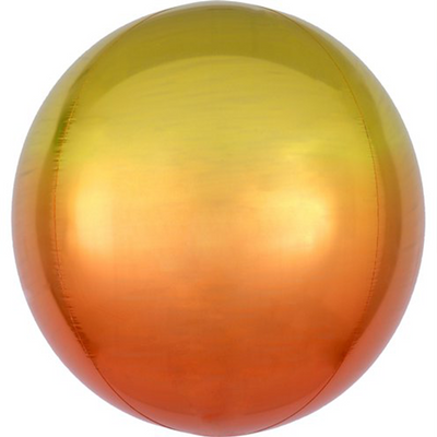 Yellow & Orange Ombre Orb